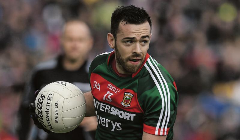 The versatile Kevin McLoughlin, one of the key players on the Mayo team chasing long-awaited All-Ireland final glory against Dublin at Croke Park on Sunday.