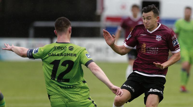 Galway United's Marc Ludden who will be hoping to make a big impact in tonight's FAI Cup quarter-final against Limerick FC.