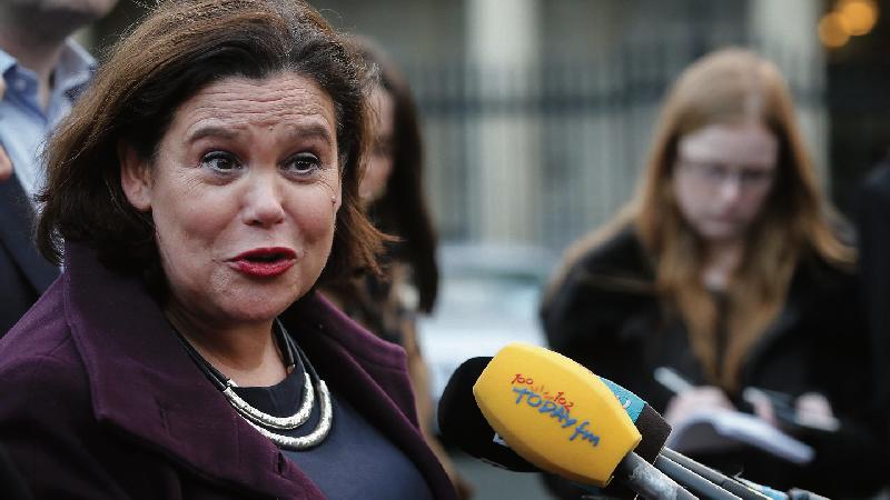 Mary Lou McDonald...public spat with Taoiseach in Dail Chamber.