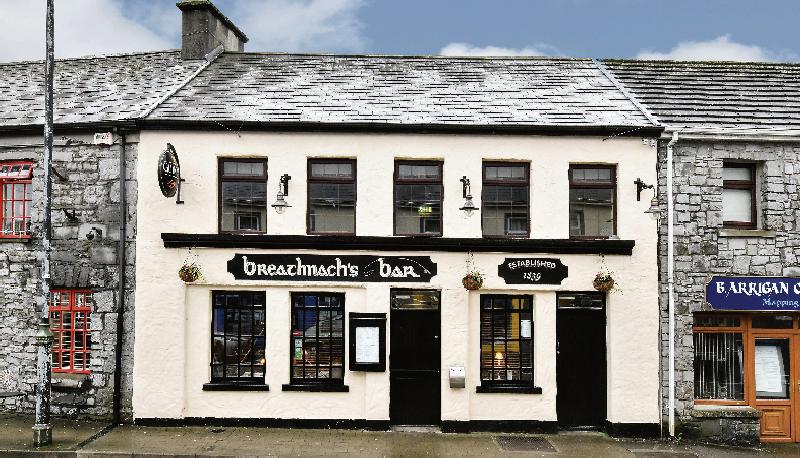 Breathnach's Bar and Restaurant on Camp Street, Oughterard.