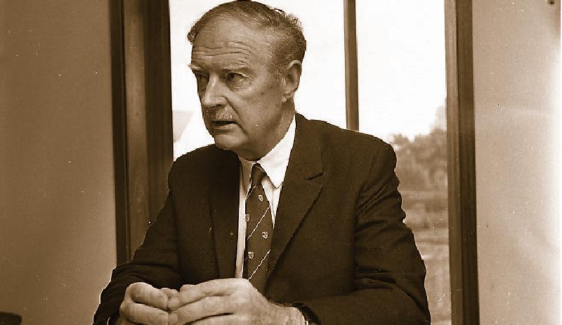 The late Liam Cosgrave photographed by the Connacht Tribune at the opening of the extension to the Franciscan Brothers’ Agricultural College in Mountbellew in September 1975.