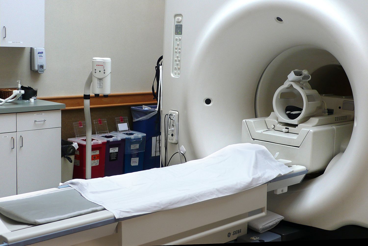 MRI scans: waiting list has been cut by 70%.