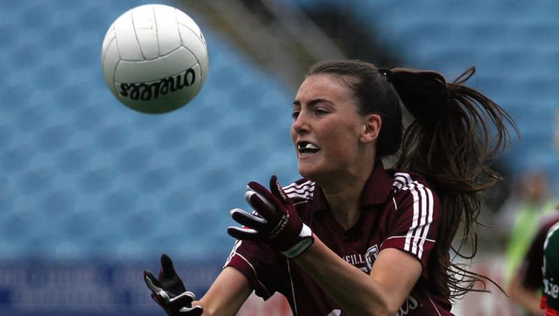 County player Aine McDonagh who scored 1-2 for Moycullen in their narrow All-Ireland Club intermediate ladies football semi-final loss to Kinsale on Sunday.