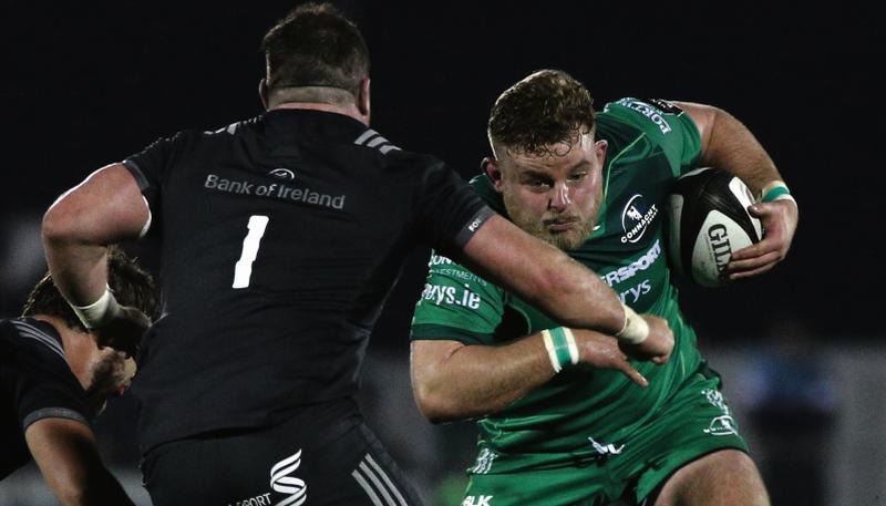 Connacht's Finlay Bealham who is set to renew rivalry with Munster's Dave Kilcoyne in the PRO14 on Saturday evening.
