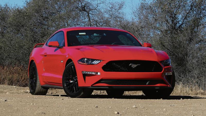 The new-look Ford Mustang.