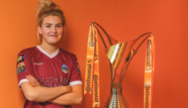 Galway WFC defender Shauna Fox who is looking forward to their opening game of the season against Cork City at Eamonn Deacy Park this Sunday.
