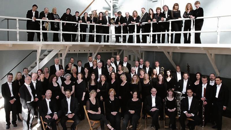 Members of the RTÉ National Symphony Orchestra.