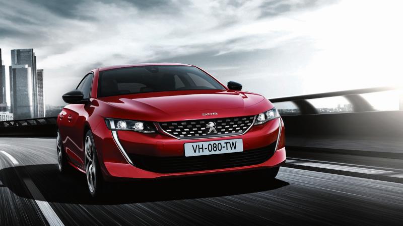 The new-look Peugeot 508.