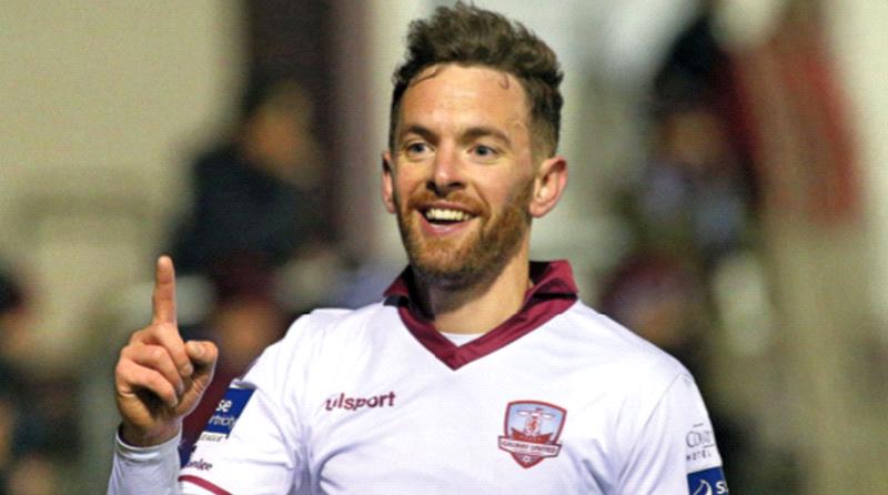 Galway United's Danny Furlong who maintained his great goal-scoring form in their 3-1 First Division victory over Cabinteely at Eamonn Deacy Park on Friday night.