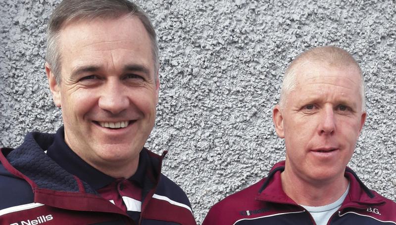 Owen Diviney (Athenry) and Brian Griffin (Abbeyknockmoy), who are heading up the new Galway Camogie Development Committee put in place to create a vision and mission to develop the sport further in the county.
