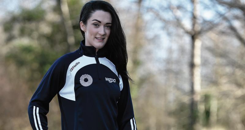 Galway camogie player Siobhan Coen who is recovering from a second cruciate injury.
