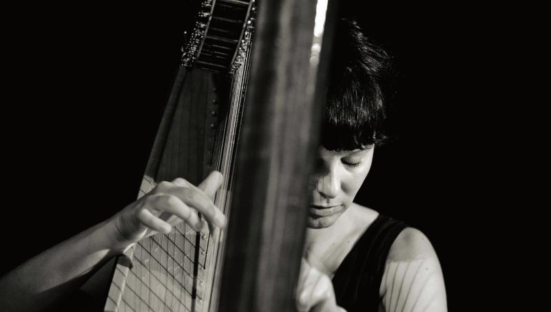 German Jazz harpist Kathrin Pechlof whose trio will be performing at this year’s festival.