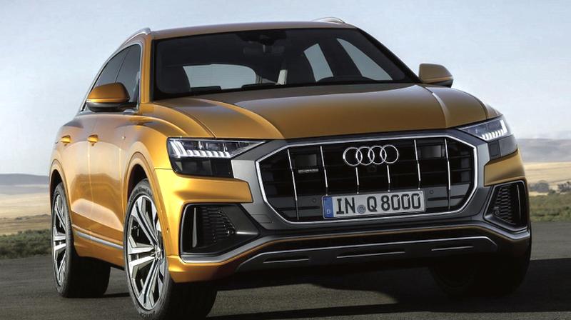 The new Audi Q8.