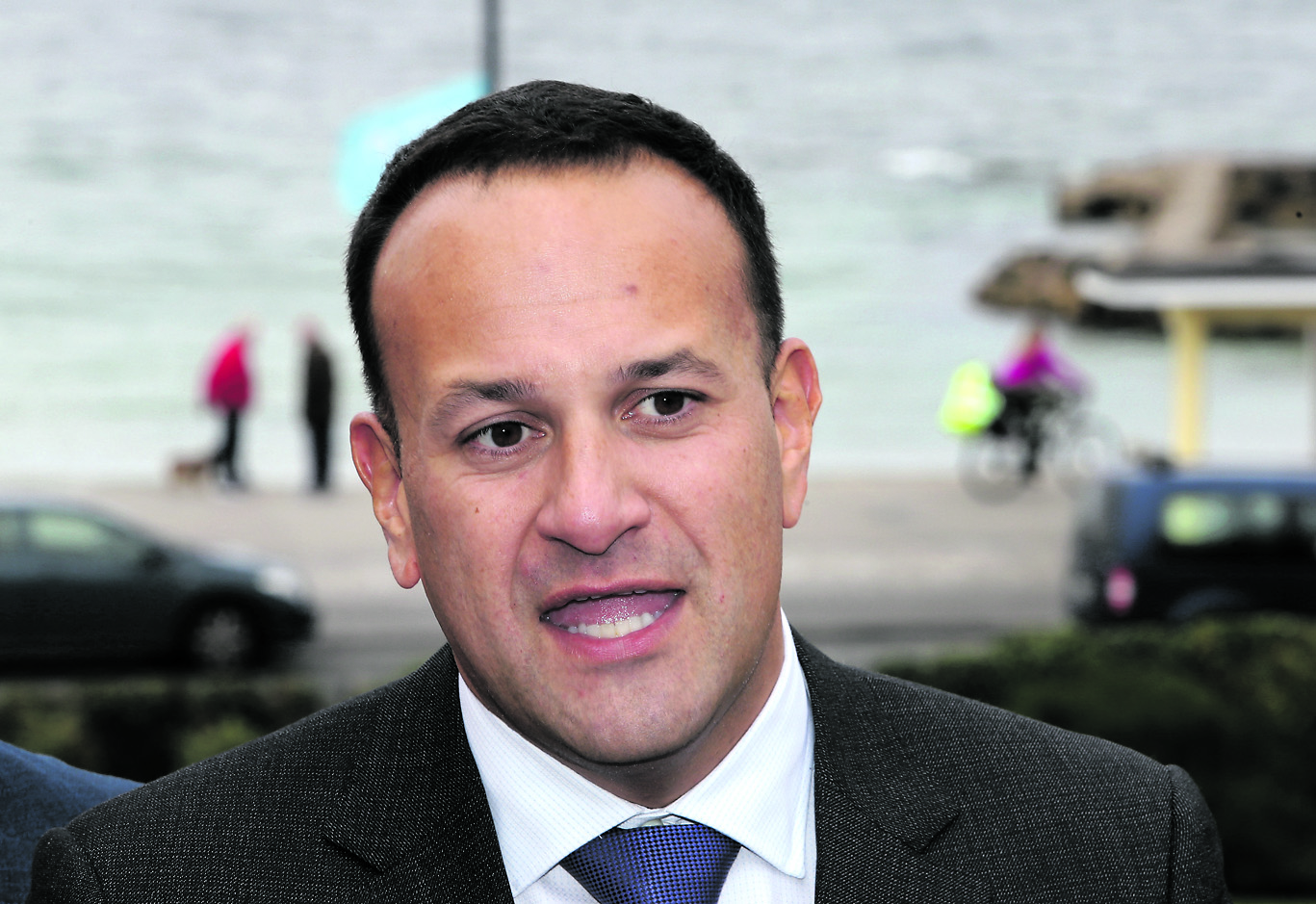 New season...Taoiseach Leo Varadkar speaking at the recent Fine Gael Think-In at the Galway Bay Hotel in Salthill. Photo: Joe O'Shaughnessy.