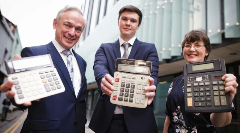 At the launch of Ireland’s first accountancy apprenticeship programme were the now-former Minister for Education and Skills Richard Bruton, Accounting apprentice Alexander O’Toole and Gillian Doherty, Chief Operations Officer of Accounting Technicians Ireland.