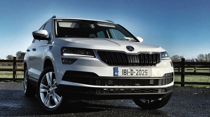 The SKODA KAROQ.