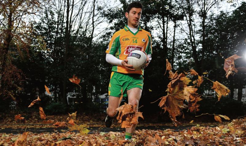 All Star Ian Burke who is expected to return to the Corofin team for Sunday's Connacht Club football final against Ballintubber after recovering from a cracked rib.