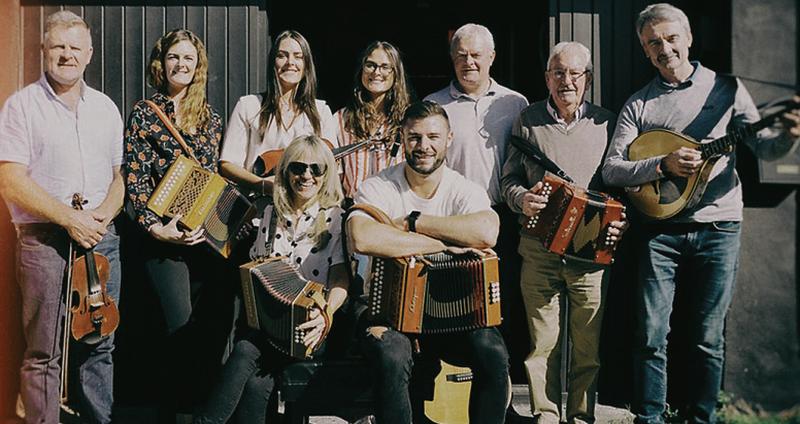 The charity CD which Sharon Shannon recorded with Robbie Henshaw and his family.