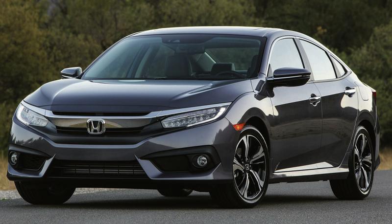 The new Honda Civic sedan.