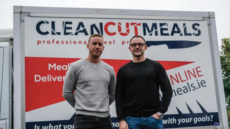 Conor McCallion, Salthill and Micheal Dyer, Oughterard, of Clean Cut Meals, which employs 10 people at its kitchens in Clarinbridge