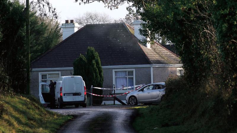 The repossessed house at the centre of the weekend’s shocking events.