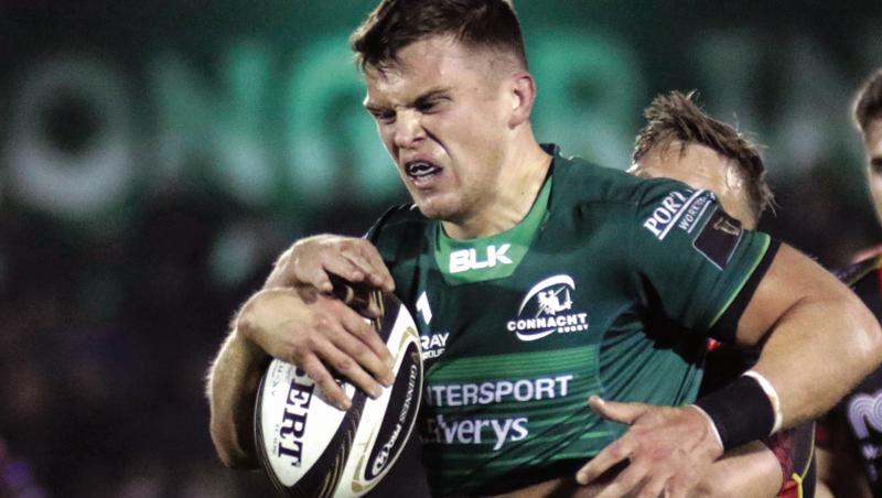 Connacht centre Tom Farrell who scored a first-half try in their PRO14 win over the Cheetahs in Bloemfontein last Saturday.
