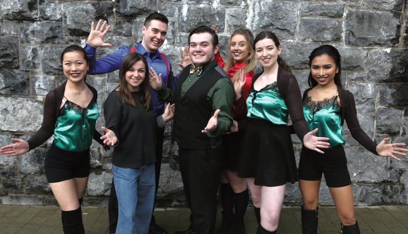 NUI Galway students, members of Galway University Musical Society (GUMS), gearing up for their production of ‘Pippin – The Musical’ at the Black Box Theatre from February 5-7.