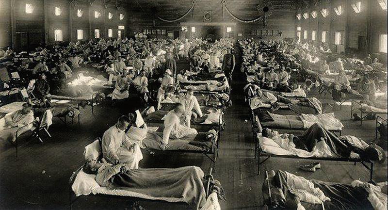 The flu pandemic of 1918 sent millions to their graves.