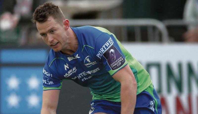 Connacht winger Matt Healy who scored two tries in their thrilling European Challenge Cup win over Bordeaux Begles last Saturday.