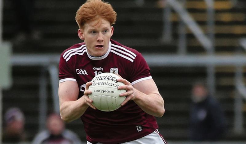 Galway's Peter Cooke who produced an impressive first-half performance against Dublin at Croke Park on Saturday night.