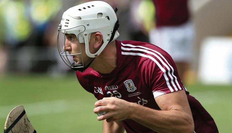 Galway's Jason Flynn who scored 13 points in their convincing National League victory over Offaly in Tullamore last Sunday.