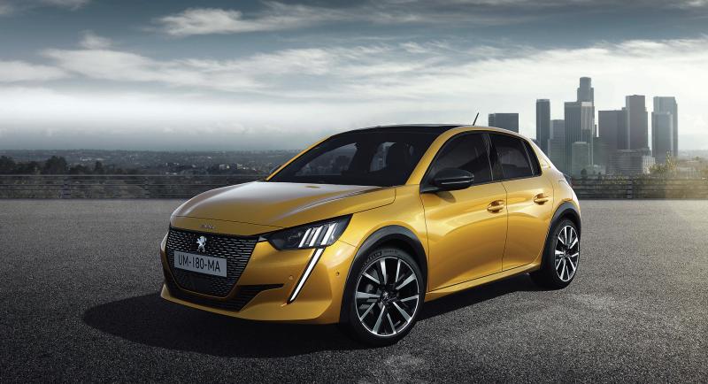 The new Peugeot 208.