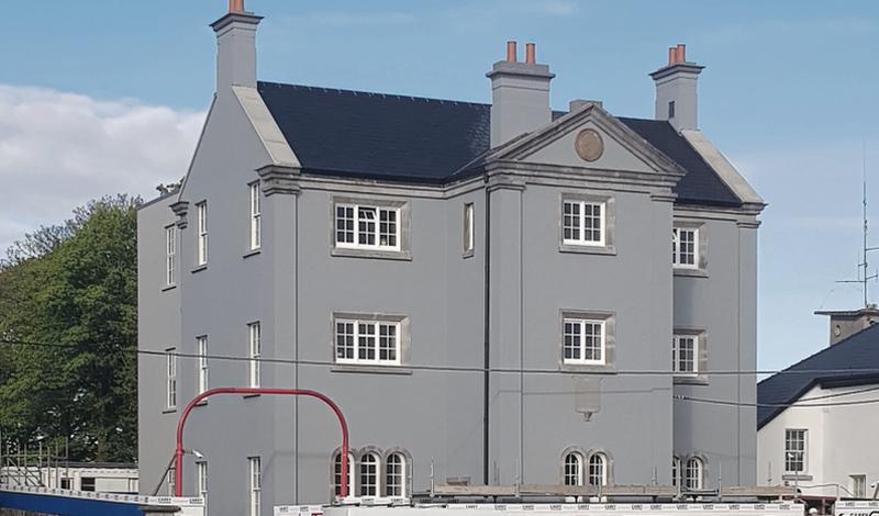 Works being completed at the old Piscatorial School in The Claddagh where Rent the Runway will locate its Irish operation.