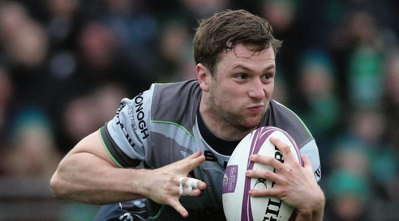 Connacht out half Jack Carty who sustained a shoulder injury in their European Challenge Cup quarter-final defeat to Sale Sharks last Friday.