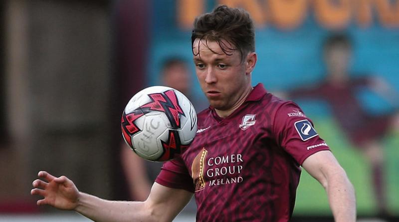 Galway United's Conor Melody who scored their second goal in Friday night's big First Division away win over Athlone Town.