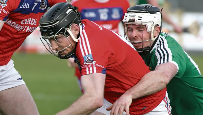 St Thomas' Shane Cooney who impressed in their big county championship win over Tommy Larkins in Gort on Sunday.