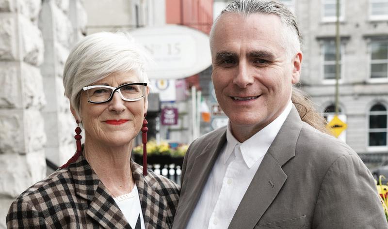 Artist Alice Maher and Paul Fahy, GIAF, at the launch of this year’s Galway International Arts Festival.