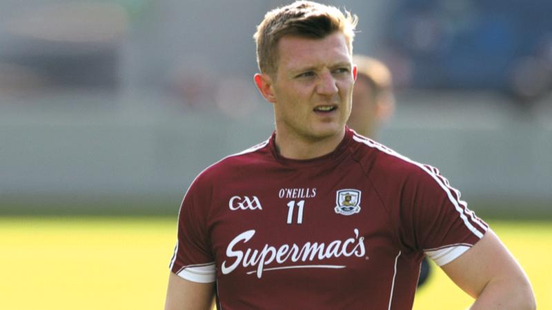 Joe Canning who is sidelined with a serious groin injury as Galway swing into championship action against Carlow on Sunday.