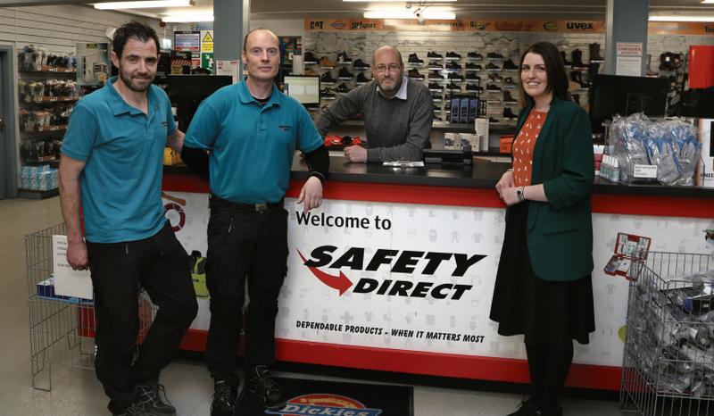 Jason Cunningham , Gary Hession, Chris O’Connor and Joanne O’Toole, Safety Direct