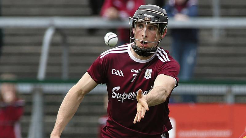 Galway's Kevin Hussey on the ball against Carlow. The Tribesmen will be seeking a better display when Wexford hurlers roll into town on Sunday.