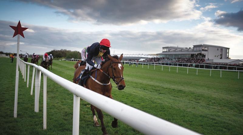 Galway jockey Derek O'Connor passes the winning post on Longhouse Poet in landing last Friday's bumper at the Punchestown festival.