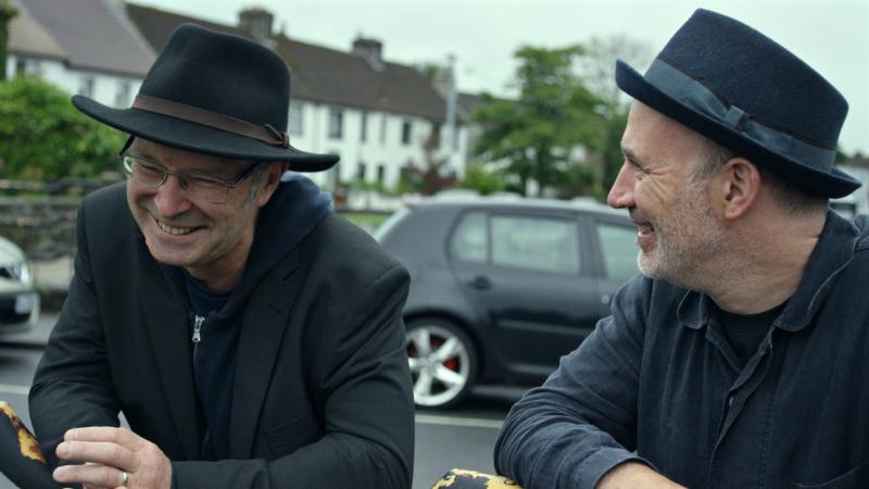 Novelist Mike McCormack and comedian and TV presenter Tommy Tiernan recalling their early years in Galway for Cumar.