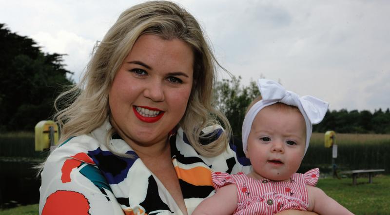 Lorraine was ' a workaholic' before having her baby, Ailbhe Mae. These days she works mostly from her home in Portumna but will be bringing her daughter with her to the Sugru wellbeing summer camps for children which she runs with her business partner Arlene Naughten.